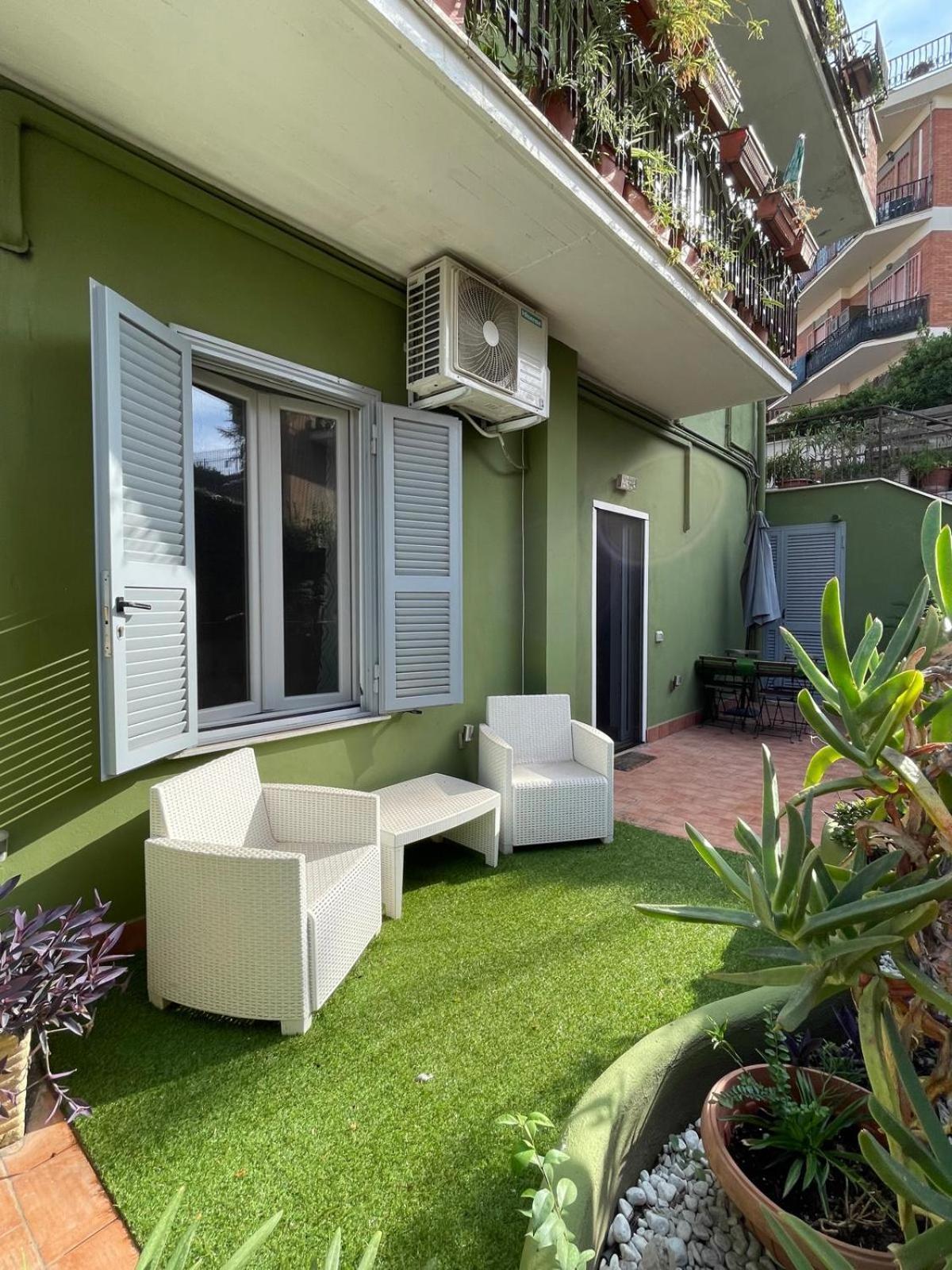 Garden House Daire Roma Dış mekan fotoğraf